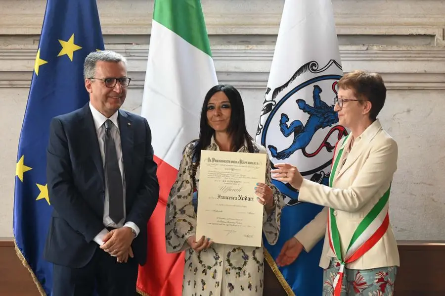 Loggia, la consegna delle onorificenze al merito della Repubblica