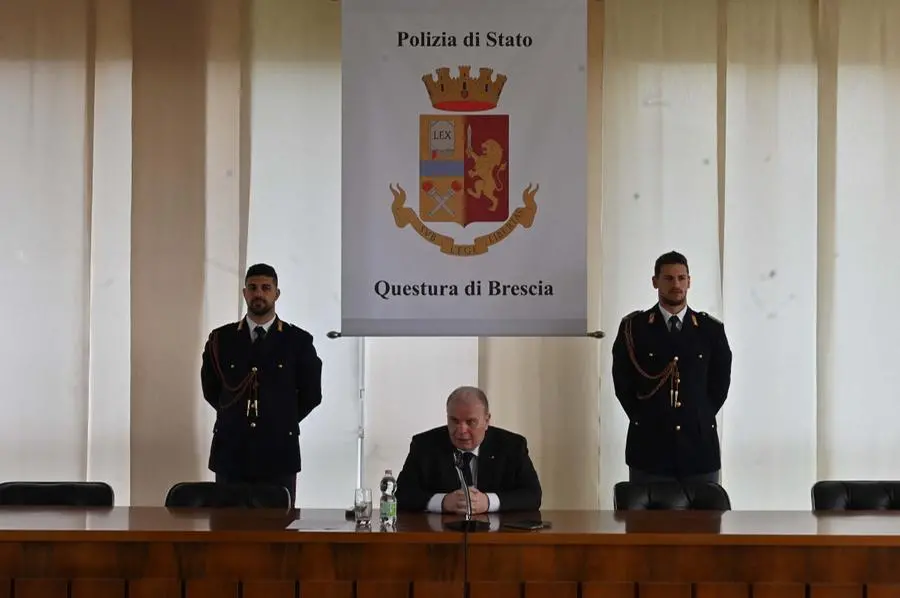 L'insediamento del nuovo questore Paolo Sartori