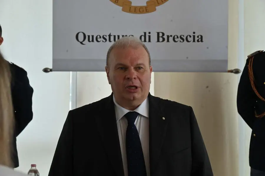 L'insediamento del nuovo questore Paolo Sartori