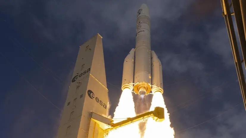 Un razzo dell'Agenzia spaziale europea - Foto Esa