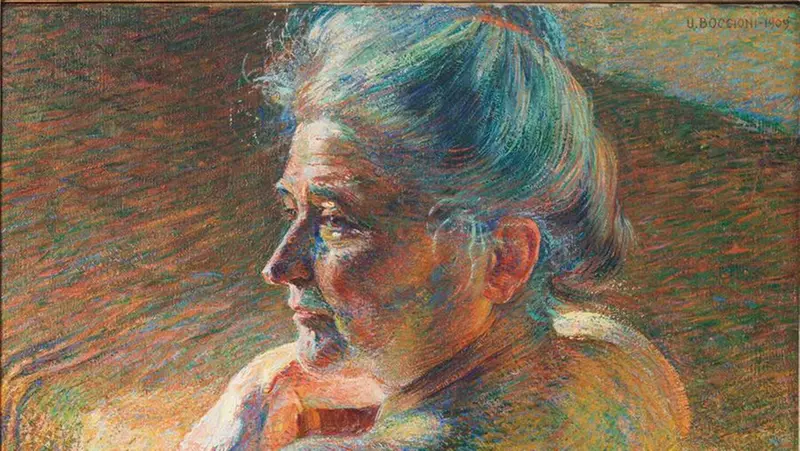 Nudo di spalle (Umberto Boccioni) - Mart