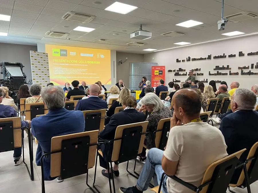 La presentazione della «GdB Run» in Sala Libretti al GdB