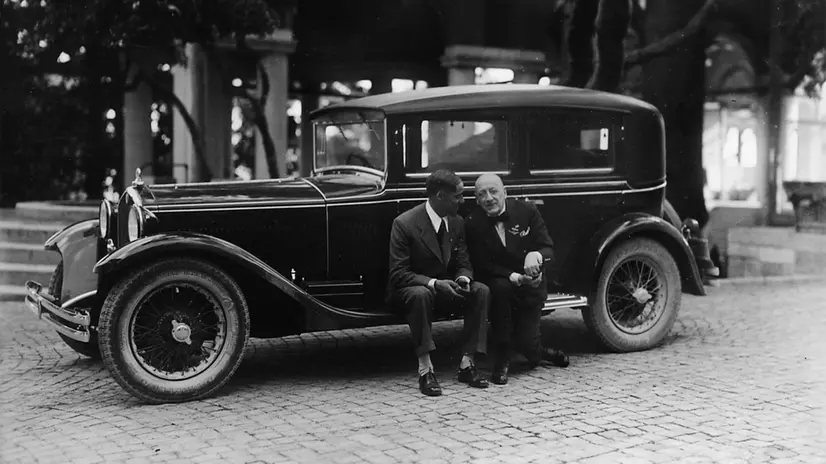 L'incontro tra Nuvolari e d'Annunzio