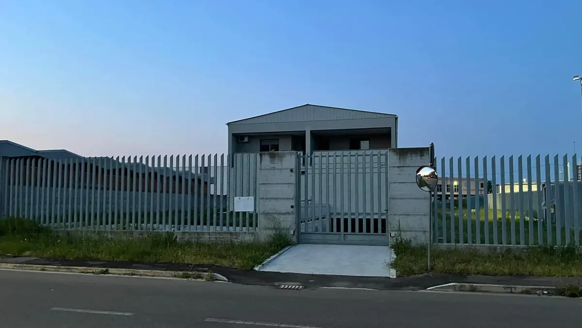 La caserma dei carabinieri a Pontoglio