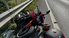 Scontro auto-moto a Prevalle