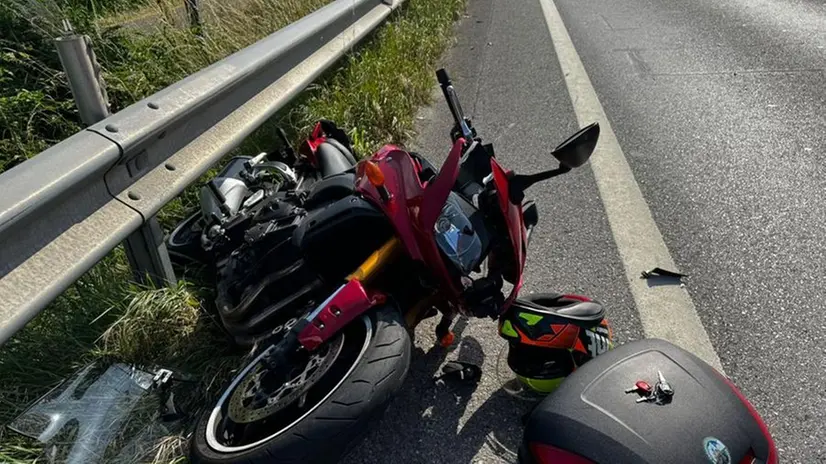 Scontro auto-moto a Prevalle