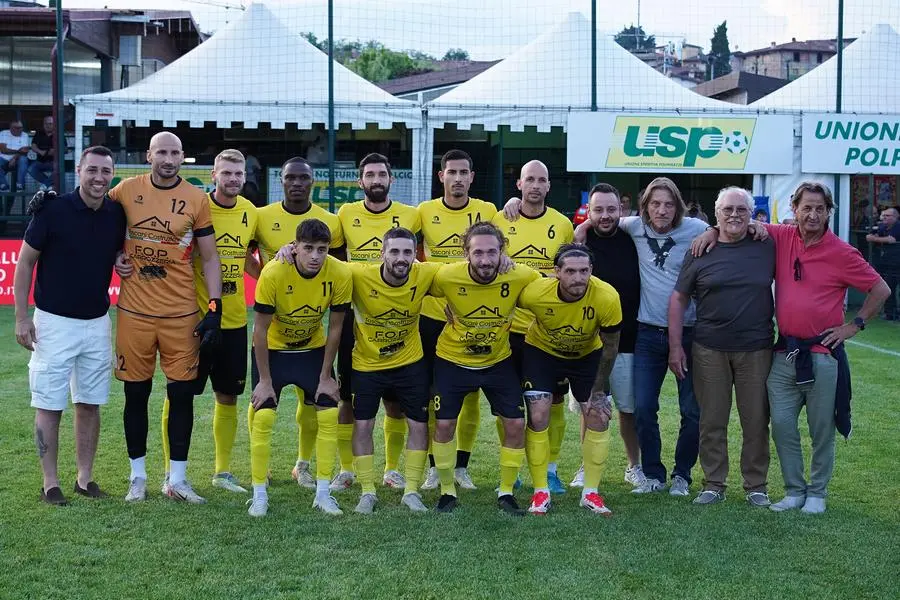 SPORT CALCIO 45¡ TORNEO NOTTURNO POLPENAZZE GIORNATA 4 CRISTIAN - FOP CARROZZERIA/TOSCANI COSTRUZIONI/COLORIFICIO INGROS COLOR NELLA FOTO FOP CARROZZERIA  03-06-2025 perteghella@newreporter