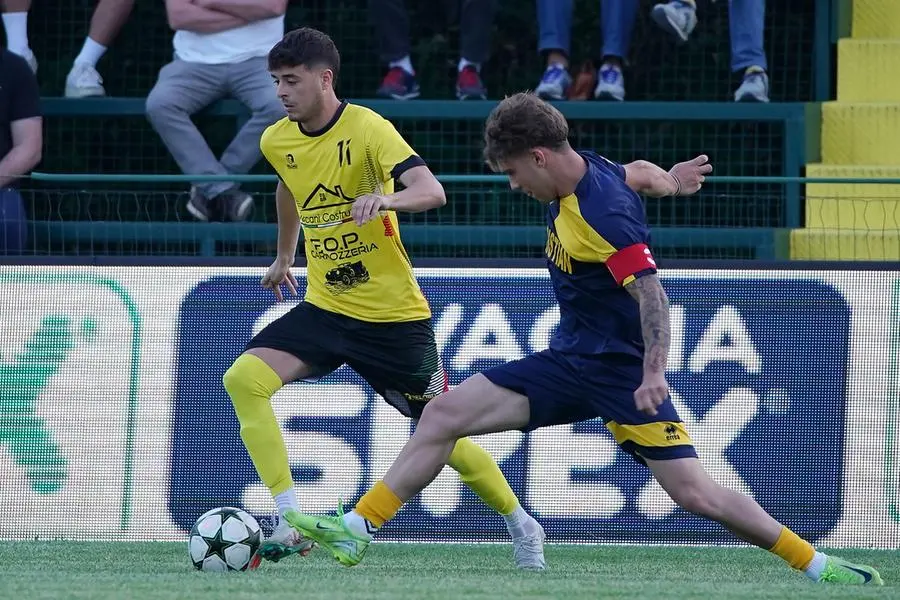 SPORT CALCIO 45¡ TORNEO NOTTURNO POLPENAZZE GIORNATA 4 CRISTIAN - FOP CARROZZERIA/TOSCANI COSTRUZIONI/COLORIFICIO INGROS COLOR NELLA FOTO RABBAS E ZIGLIOLI 03-06-2025 perteghella@newreporter