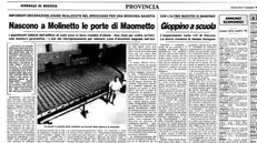 La pagina del GdB nel 1989 - © www.giornaledibrescia.it