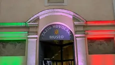 L'ingresso al Museo Tazio Nuvolari di Mantova