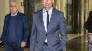 Il sindaco Beppe Sala al convegno 'Il nuovo sistema del brevetto unitario: pronti a partire” a Palazzo di Giustizia, Milano 27 Aprile 2023 ANSA/MATTEO CORNER
