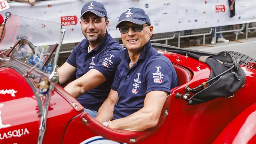 I campioni in carica Andrea Vesco e Fabio Salvinelli