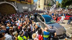 Funerali di Martina Carbonaro, la quattordicenne di Afragola uccisa. Napoli 4 Giugno 2025 ANSA / CESARE ABBATE