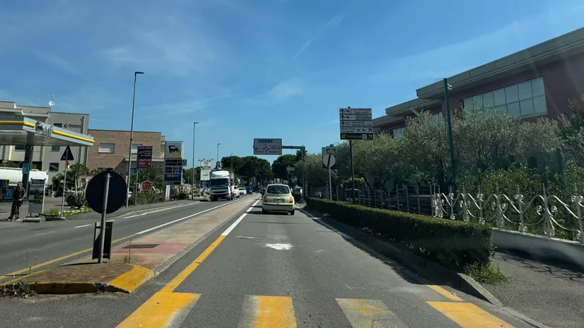 Il luogo in cui è avvenuto l’incidente - © www.giornaledibrescia.it