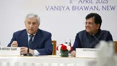 Il vertice di aprile a New Delhi tra Antonio Tajani e Piyush Goyal
