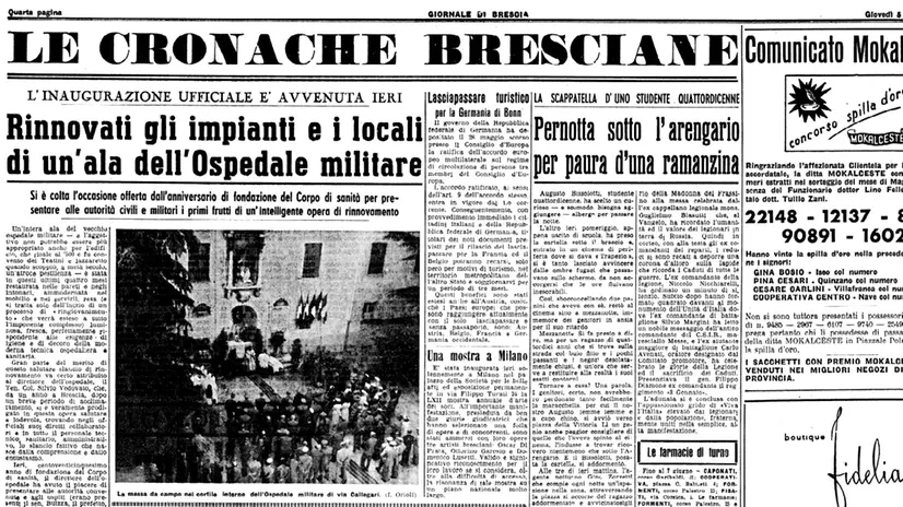 L'edizione del 5 giugno 1958 del GdB