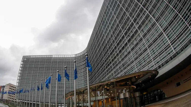 A Bruxelles. Palazzo Berlaymont è la sede della Commissione europea