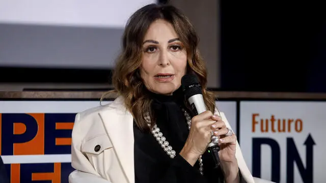 Daniela Santanchè, ministro del turismo, partecipa all’evento “Direzione Nord. L'Innovazione che serve” presso la sede di Assolombarda a Milano, 9 maggio 2025. ANSA/MOURAD BALTI TOUATI