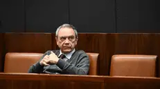 Riprendono le udienze del processo per l'omicidio di Nada Cella, presieduta dal presidente della corte Massimo Cusatti, la PM Gabriella Dotto, l'avvocato della madre di Nada Sabrina Franzone, gli avvocati di Anna Lucia Cecere, Gianni Roffo e Susanna Martini, l'avvocato di Marco Soracco, Abdrea Vernazza. Genova, 06 marzo 2025. ANSA/LUCA ZENNARO