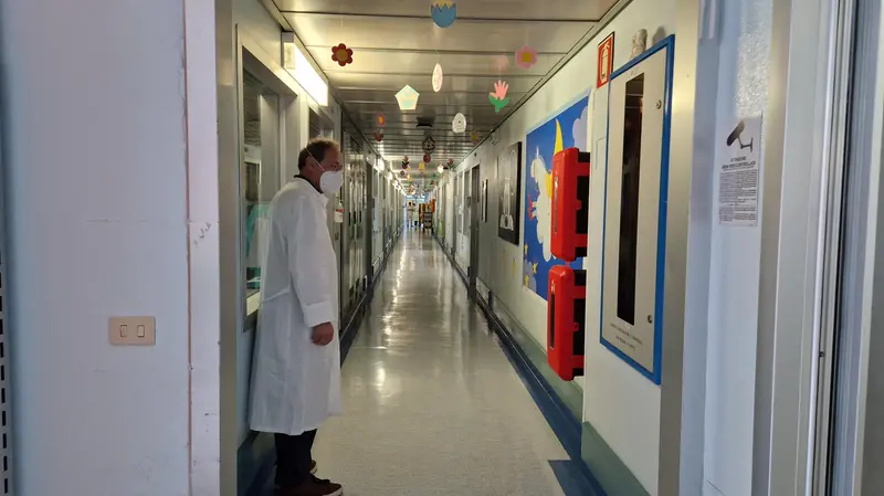 Il centro pediatrico di «Tmo» del Civile - © www.giornaledibrescia.it