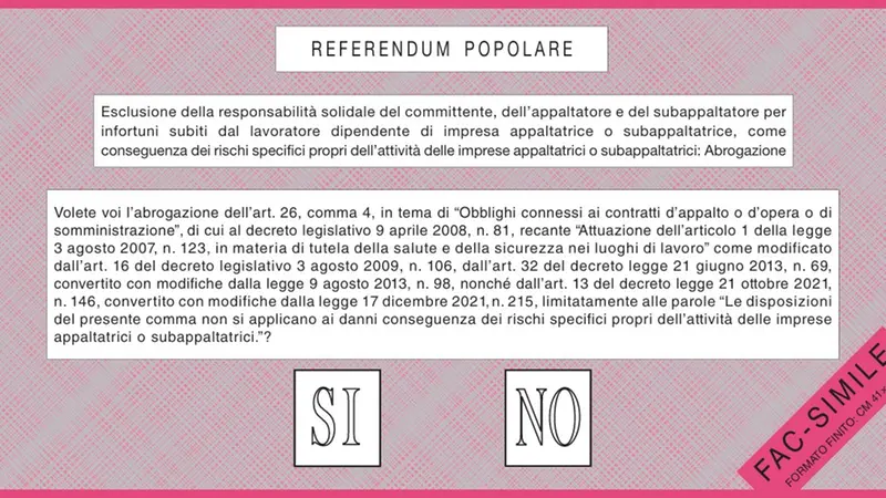 Il quarto quesito