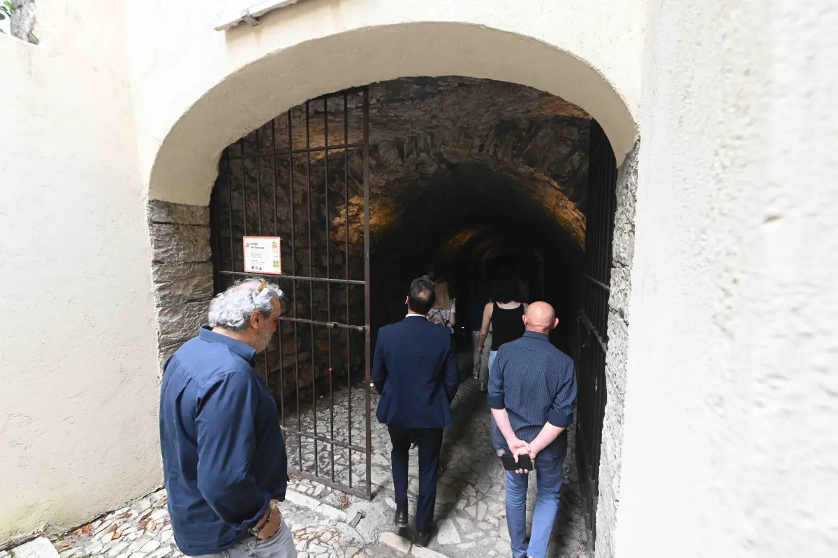 La visita della Commissione in Castello