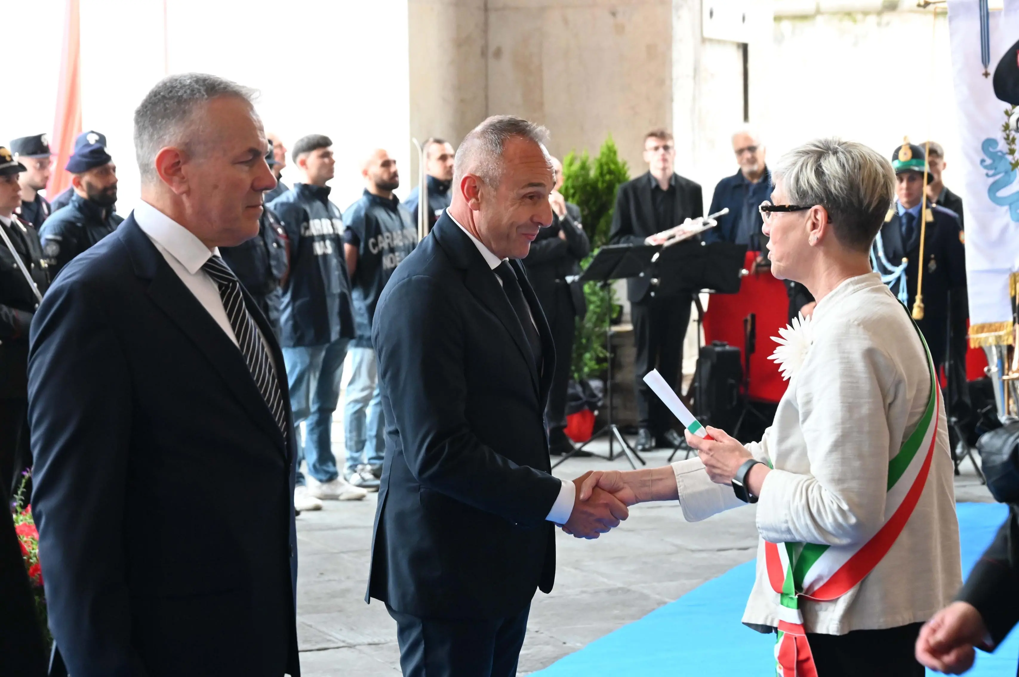 L'Arma dei Carabinieri festeggia in piazza Loggia