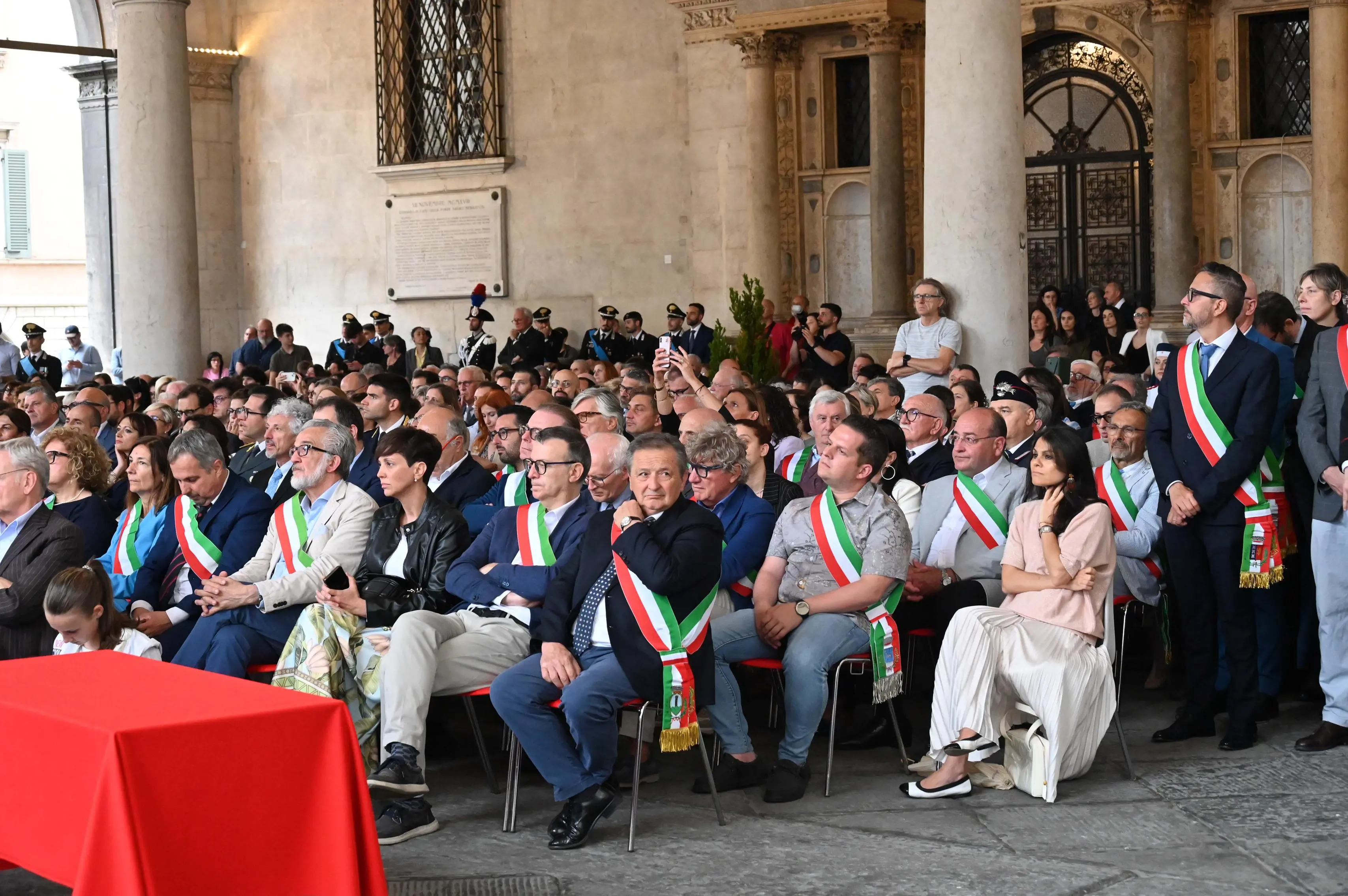 L'Arma dei Carabinieri festeggia in piazza Loggia