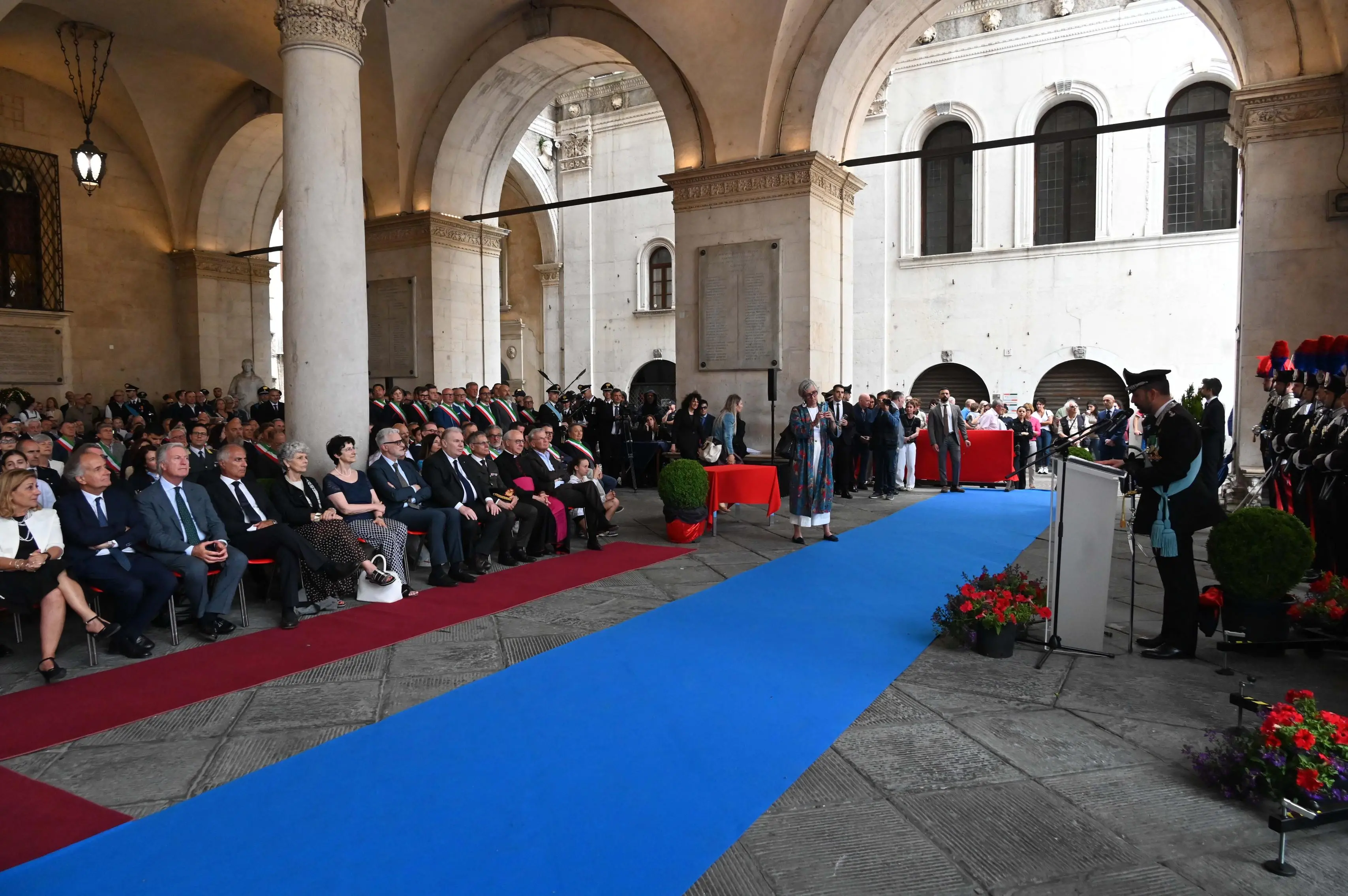 L'Arma dei Carabinieri festeggia in piazza Loggia
