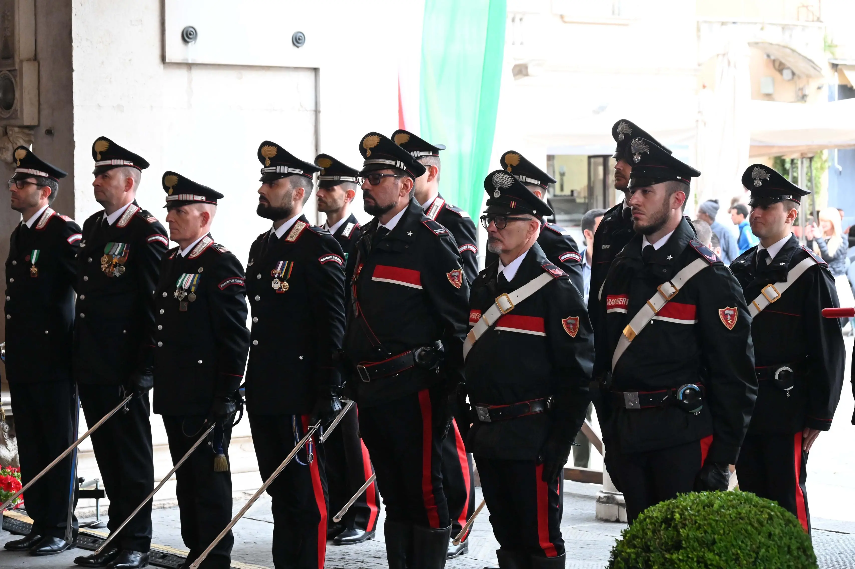 L'Arma dei Carabinieri festeggia in piazza Loggia