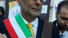 Il sindaco di Molfetta, Tommaso Minervini, in una foto di archivio del 2018. Molfetta, 6 giugno 2025. ANSA