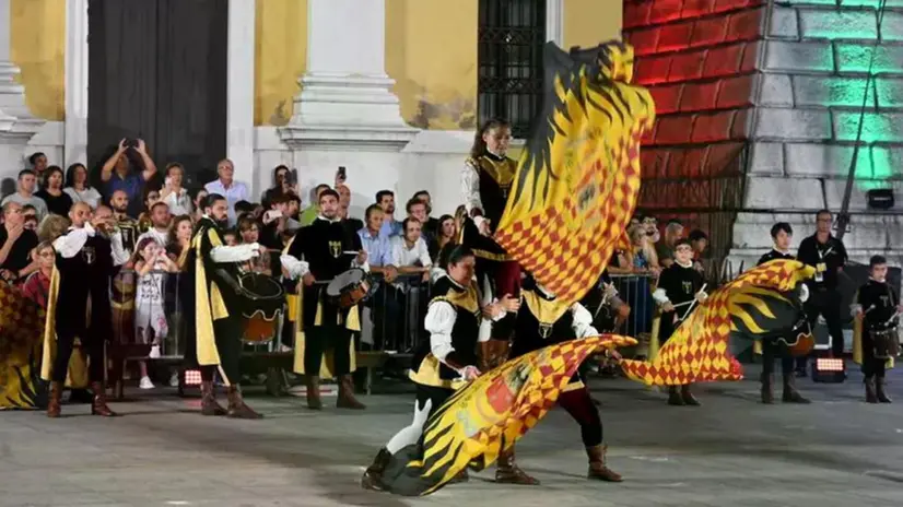 Un'immagine del Palio delle Quadre - © www.giornaledibrescia.it