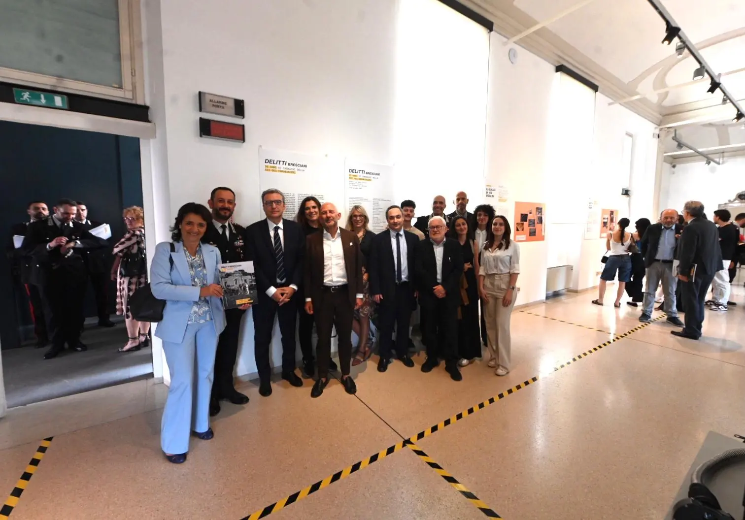 Inaugurata al Santa Giulia la mostra Delitti Bresciani