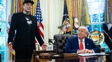 Elon Musk e Donald Trump - Foto Ansa  © www.giornaledibrescia.it