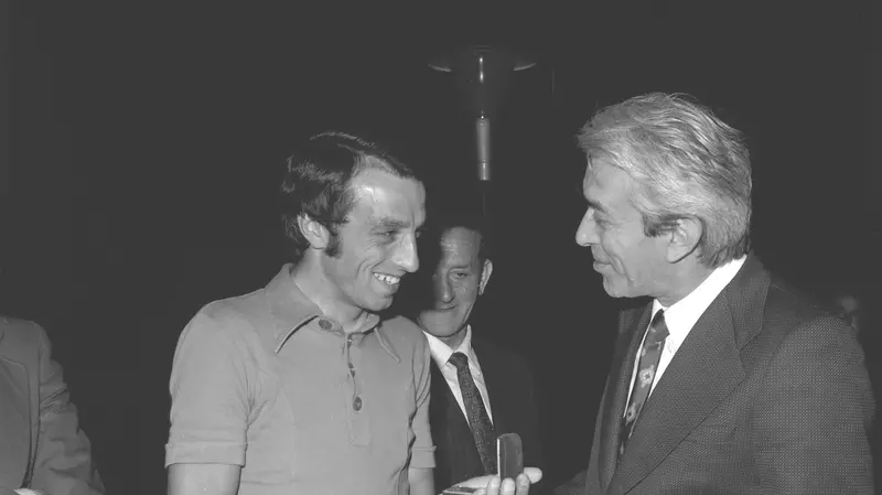 L'11 giugno 1975 Concesio festeggia Fausto Bertoglio