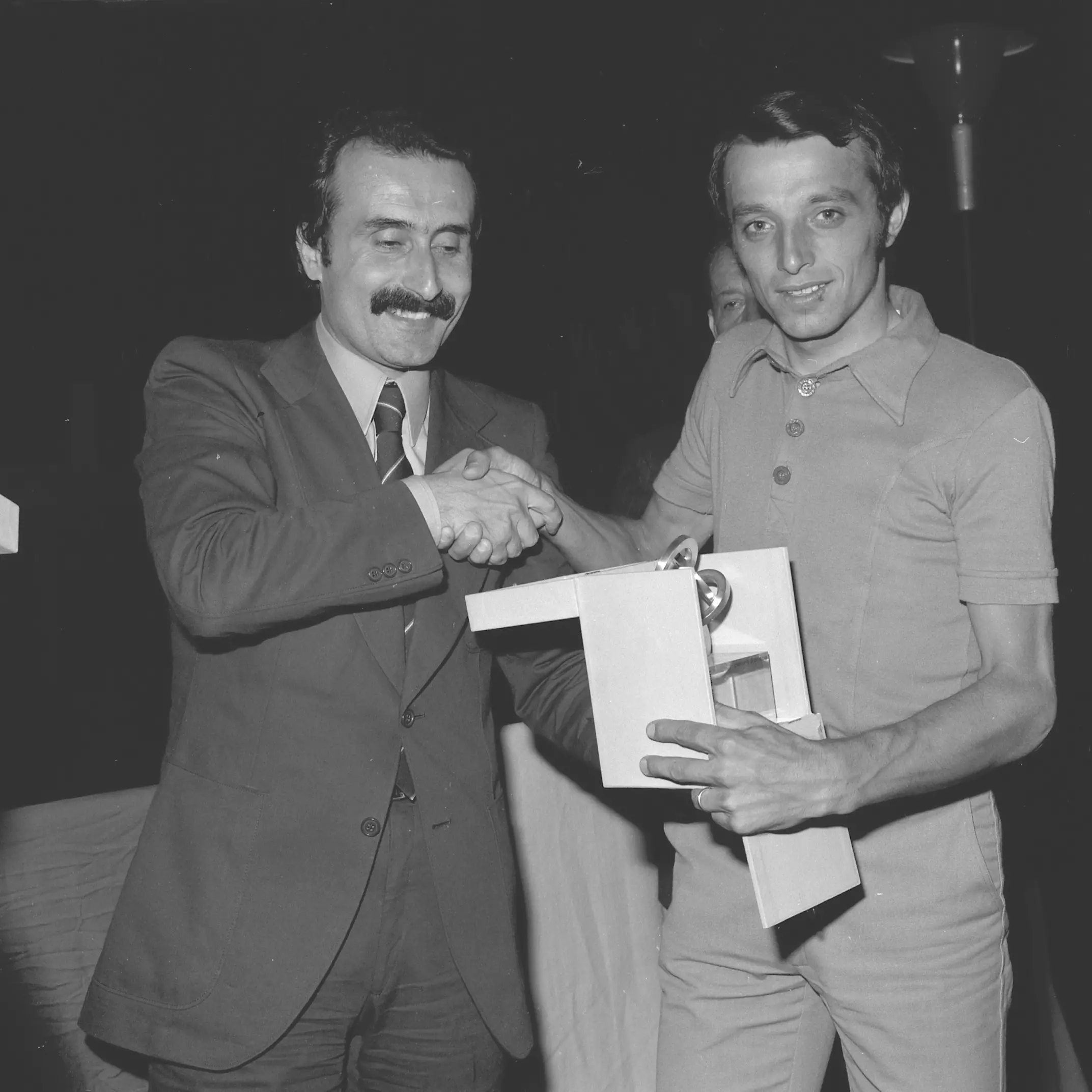L'11 giugno 1975 Concesio festeggia Fausto Bertoglio