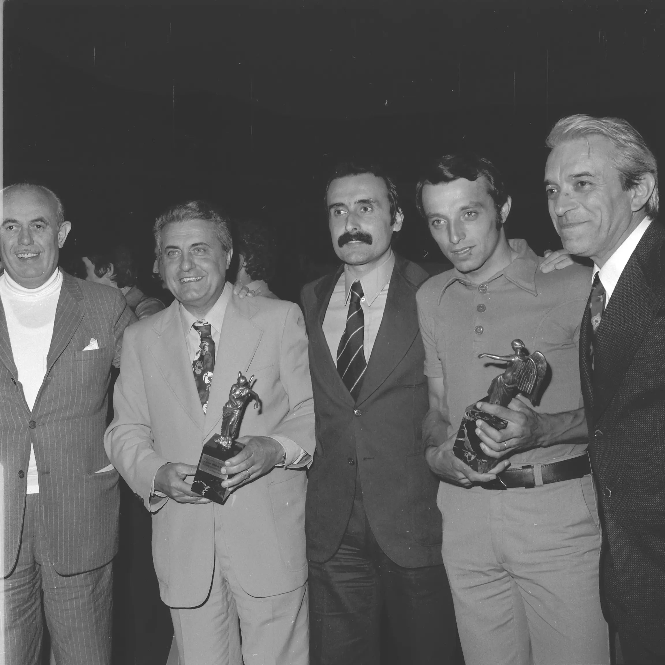 L'11 giugno 1975 Concesio festeggia Fausto Bertoglio
