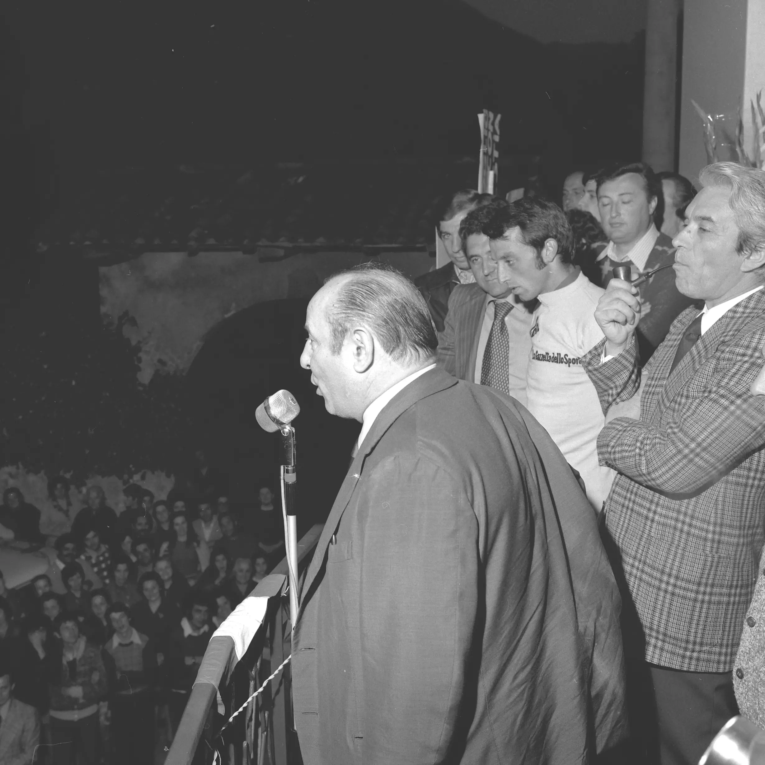 L'11 giugno 1975 Concesio festeggia Fausto Bertoglio