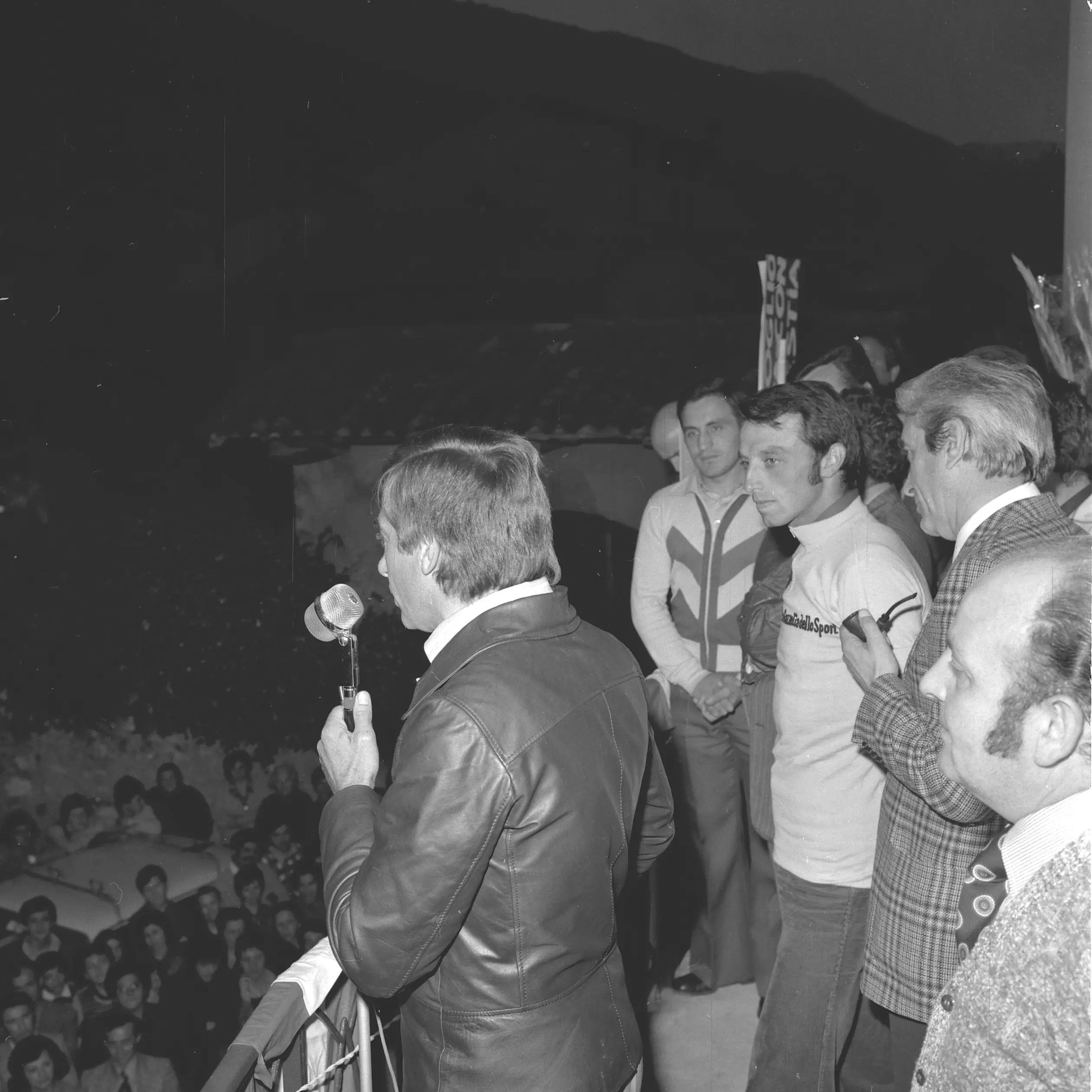 L'11 giugno 1975 Concesio festeggia Fausto Bertoglio