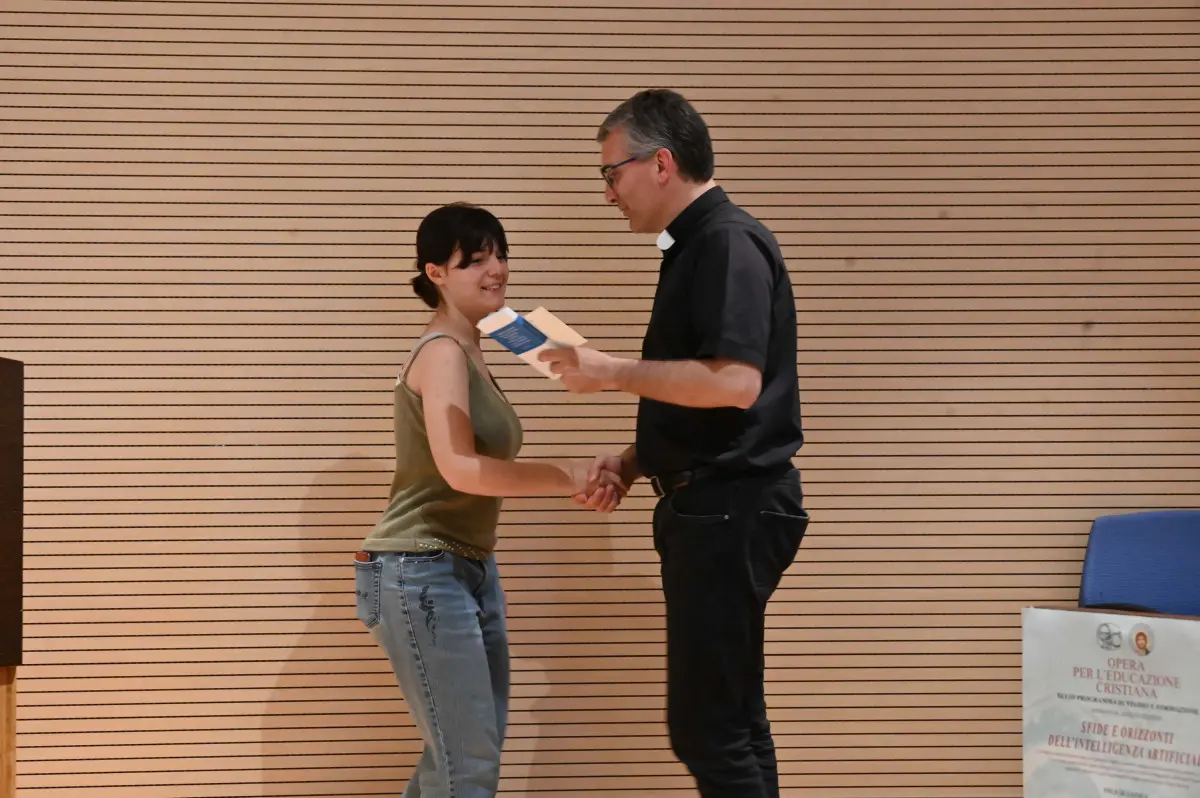 «Sfide e orizzonti dell’intelligenza artificiale»: la premiazione al Centro Paolo VI