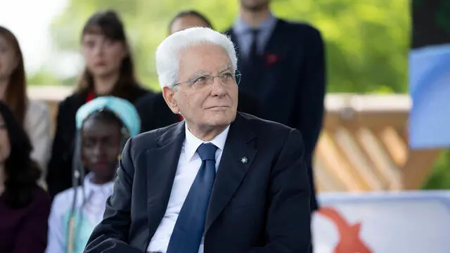 Il Presidente della Repubblica Sergio Mattarella, a Rondine Cittadella della Pace (foto di Francesco Ammendola - Ufficio per la Stampa e la Comunicazione della Presidenza della Repubblica)