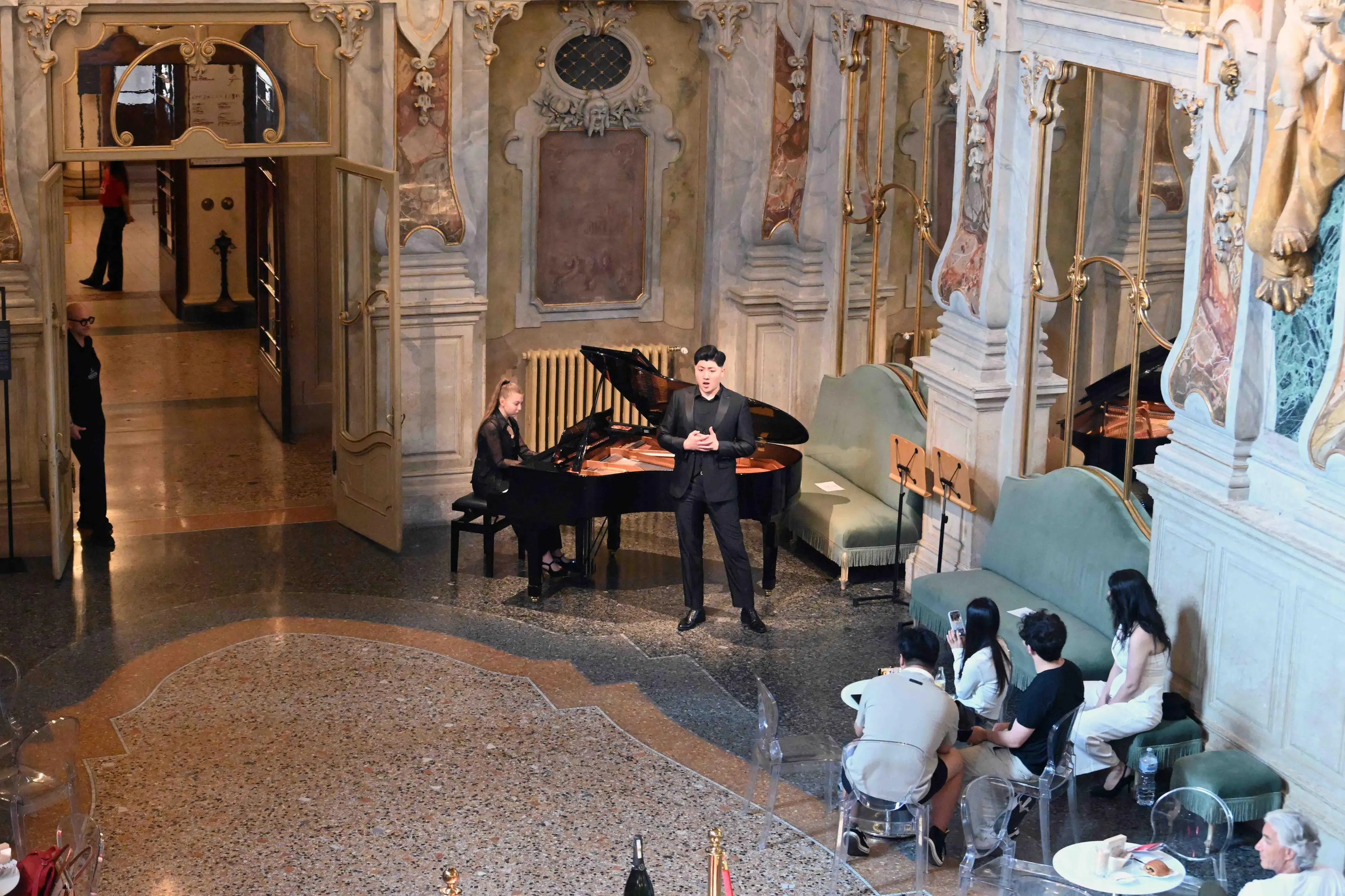 CRONACA BRESCIA FESTA DELL'OPERA 2025 NELLA FOTO RIDOTTO DEL TEATRO GRANDE PER RAMPULLA 07-06-2025 MARCO ORTOGNI NEW EDEN GROUP