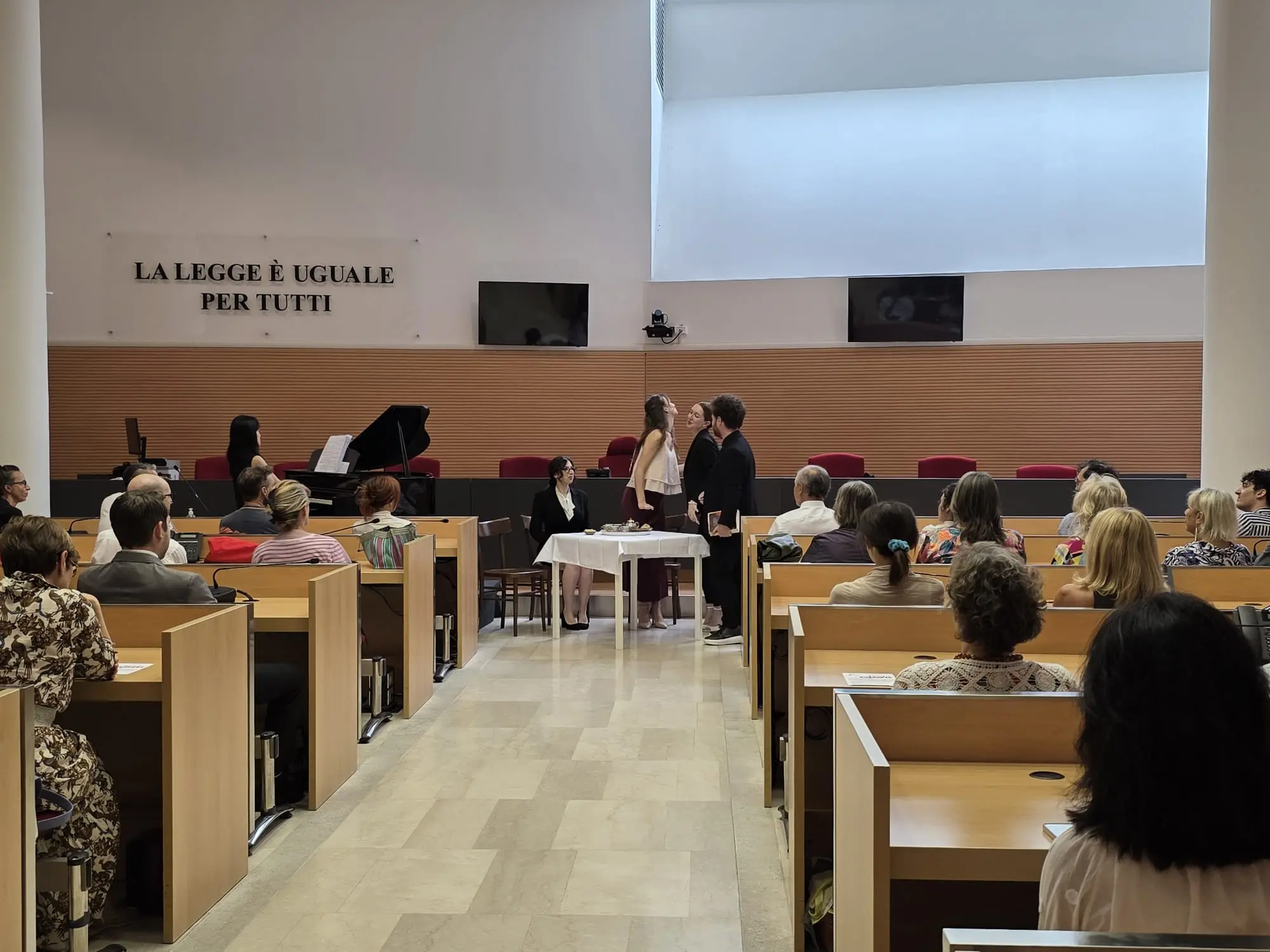L'opera «Processo penale» in Tribunale