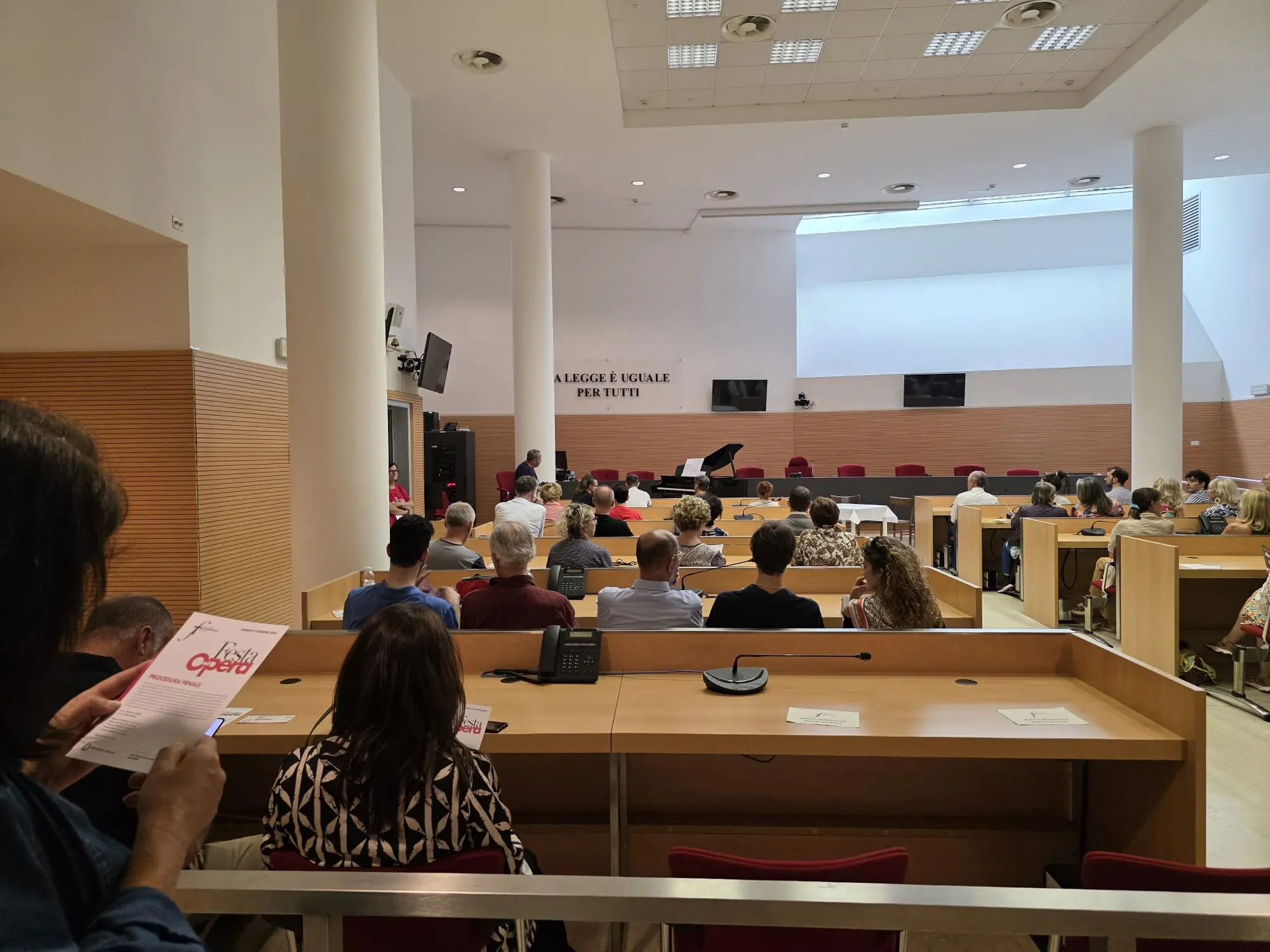 L'opera «Processo penale» in Tribunale