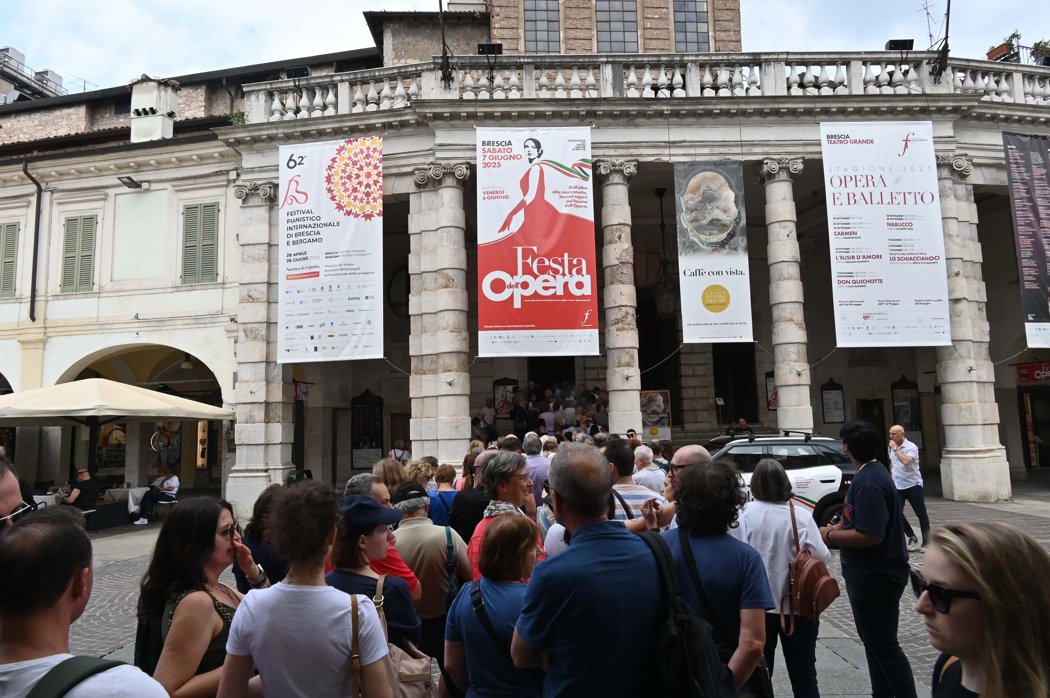 CRONACA BRESCIA TEATRO GRANDE FESTA DELL'OPERA LA CARMEN REDAZIONE CRONACA 07-06-2025 GABRIELE STRADA NEW EDEN GROUP                             