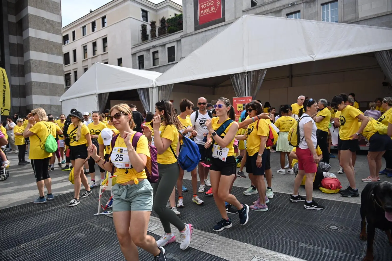 GdB Run: la partenza da piazza Vittoria