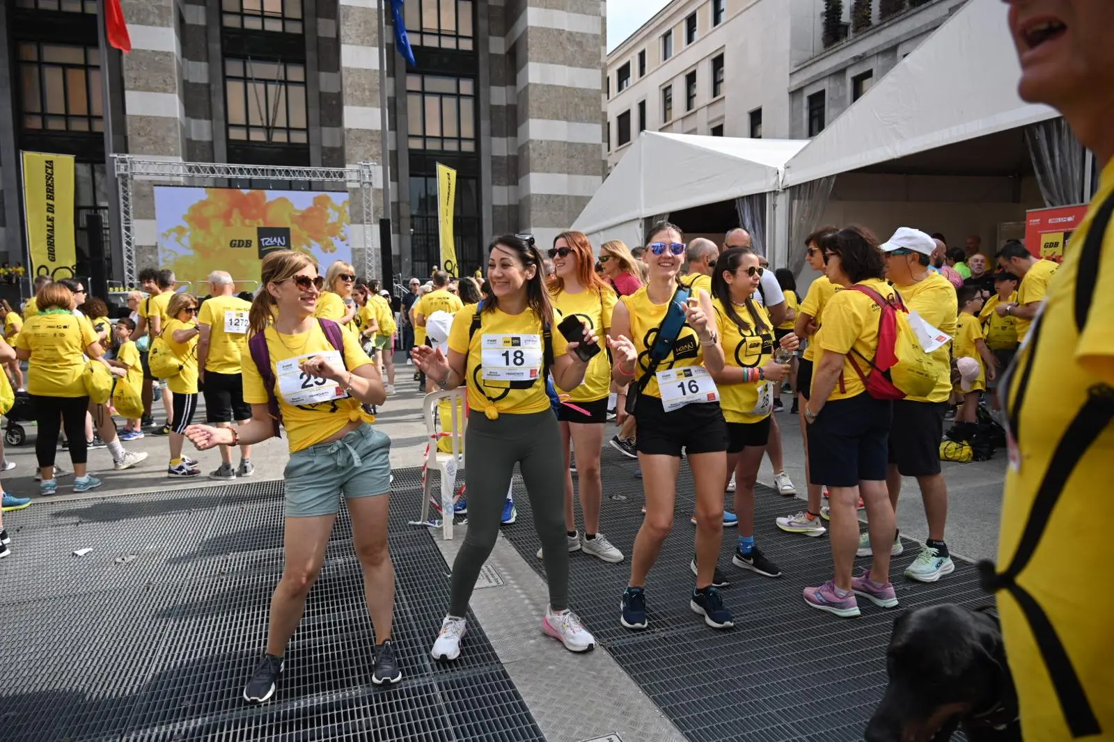 GdB Run: la partenza da piazza Vittoria