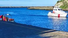 Esercitazione antincendio nel porto fluviale di Bosa