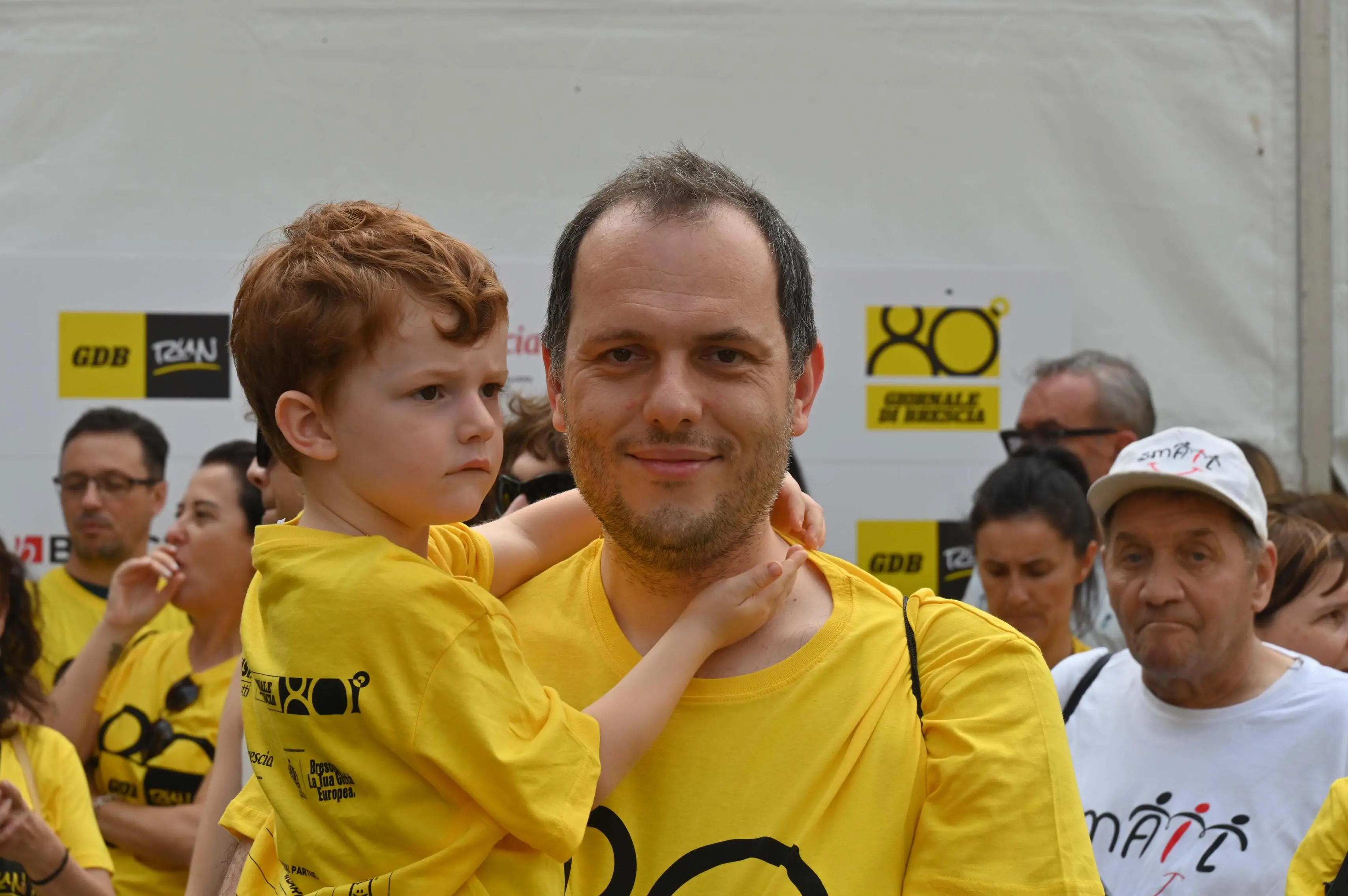 CRONACA BRESCIA PIAZZA VITTORIA GDB RUN REDAZIONE CRONACA 08-06-2025 GABRIELE STRADA NEW EDEN GROUP                             