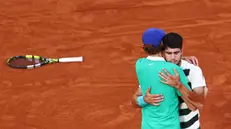 Roland Garros, scatti dall'epica finale Sinner-Alcaraz